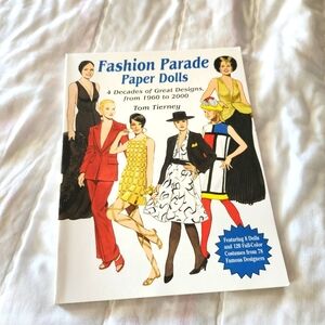 Vintage Fashion Parade Paper Dolls and Outfits